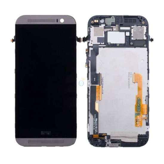 TOUCH+DISPLAY WITH FRAME HTC ONE M8 BLACK TOUCH+DISPLAY WITH FRAME HTC ONE M8 BLACK